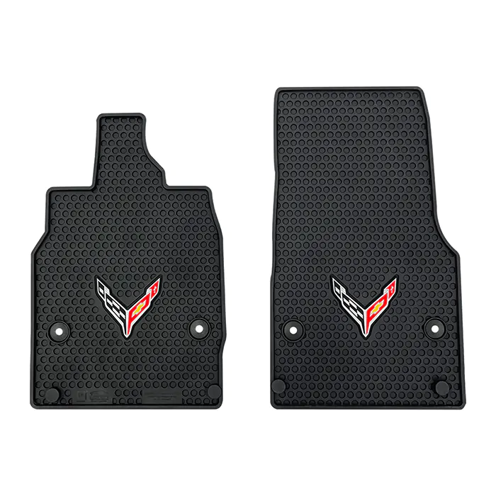 Rubber Corvette C8 Floor Mats