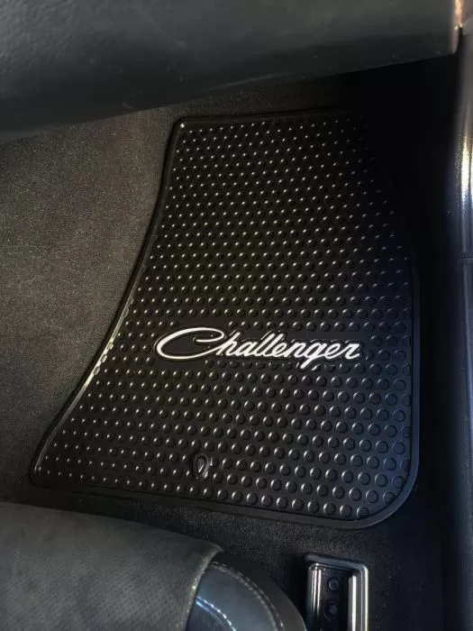 Signature Rubber Mats for Challenger 2011-ON with Silver Logo
