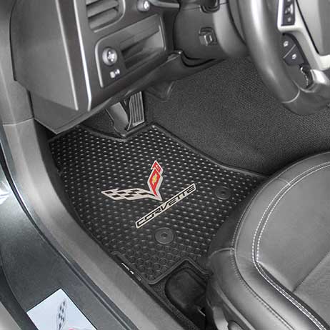 All-Weather Car Mats - Flexible Rubber Floor Mats